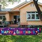 VUDECO Large Happy Birthday Banner Happy Birthday Party Decor Happy Birthday Yard Sign